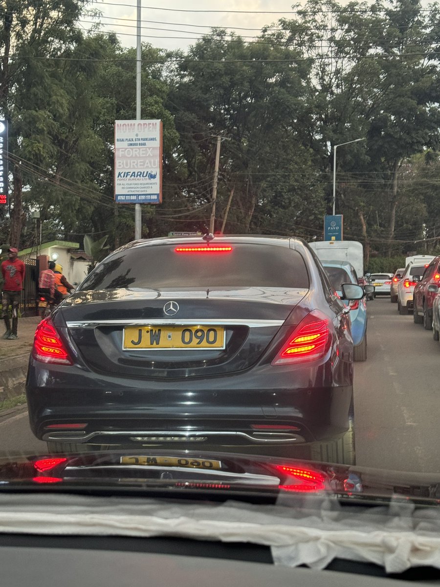It costs you only Kshs. 1,000,000 to get this personalized plates from NTSA