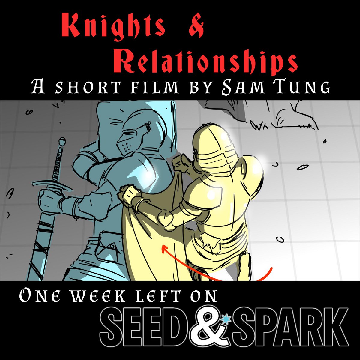 Last week of funding for our shot film, KNIGHTS & RELATIONSHIPS, on Seed&Spark!

seedandspark.com/fund/knights-r…