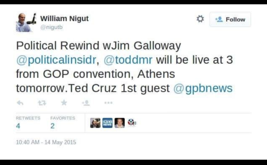 SobSax's tweet photo. This screenshot came up as a Facebook Memory today. 9 years ago was about 1 year into GPB's takeover of WRAS and #SaveWRAS stickers were all over town. GPB had canceled their May 2015 board meeting after a contentious Jan. one.
https://t.co/2oDr2KhnBt https://t.co/ssXzhSea2f