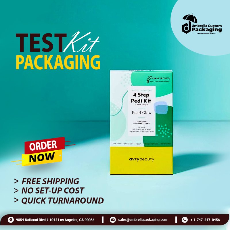 umbrellapack's tweet image. You can trust Umbrella Custom Packaging for your Test Kit Packaging.
Order online at umbrellapackaging.com and get your boxes with free delivery to your doorstep.
#custompackaginglosangeles #custompackagingusa #custompackagingsolutions #testkits  #testkitpackaging