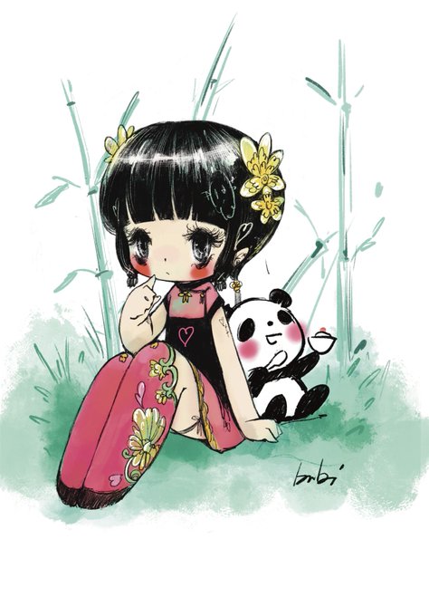 「bamboo」 illustration images(Latest｜RT&Fav:50)