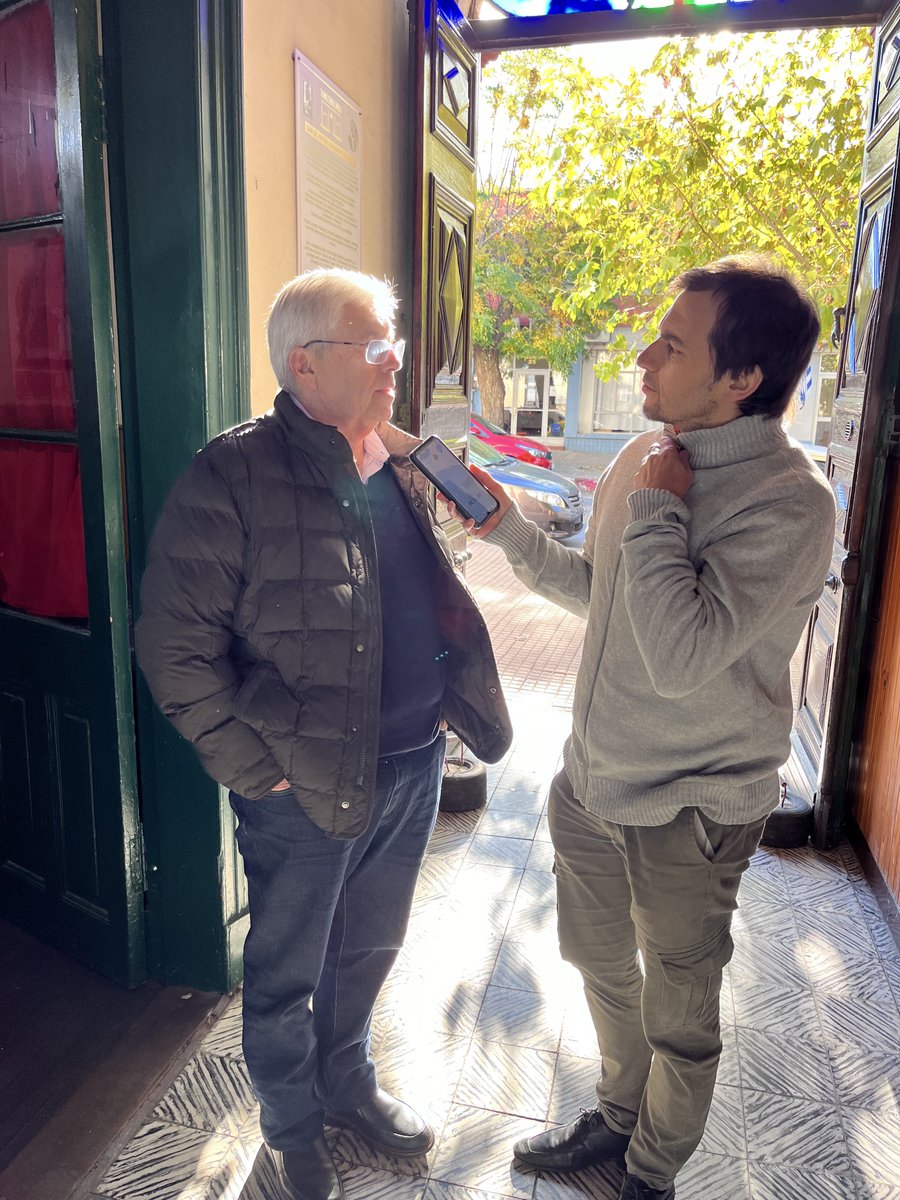 En Fray Bentos visitamos la Casa de Partido y hablamos con la prensa. #VolveAlColorDeTúCorazón