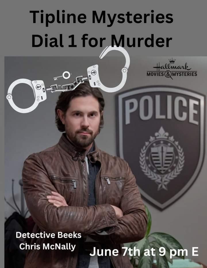 Detective Beeks @ChrisMcNally_ of Detroit PD coming to @HMNow @hallmarkmystery in #TiplineMysteriesDial1ForMurder 🔥 🔥 🔥