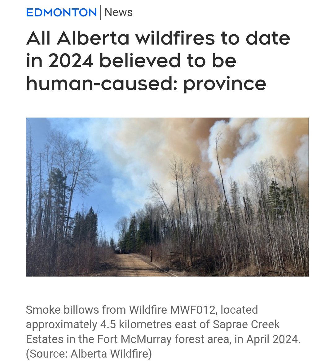 I hope the residents of #FortMcMurray are able to return to their homes soon, if they have to evacuate due to arsonis... I mean, climate change.