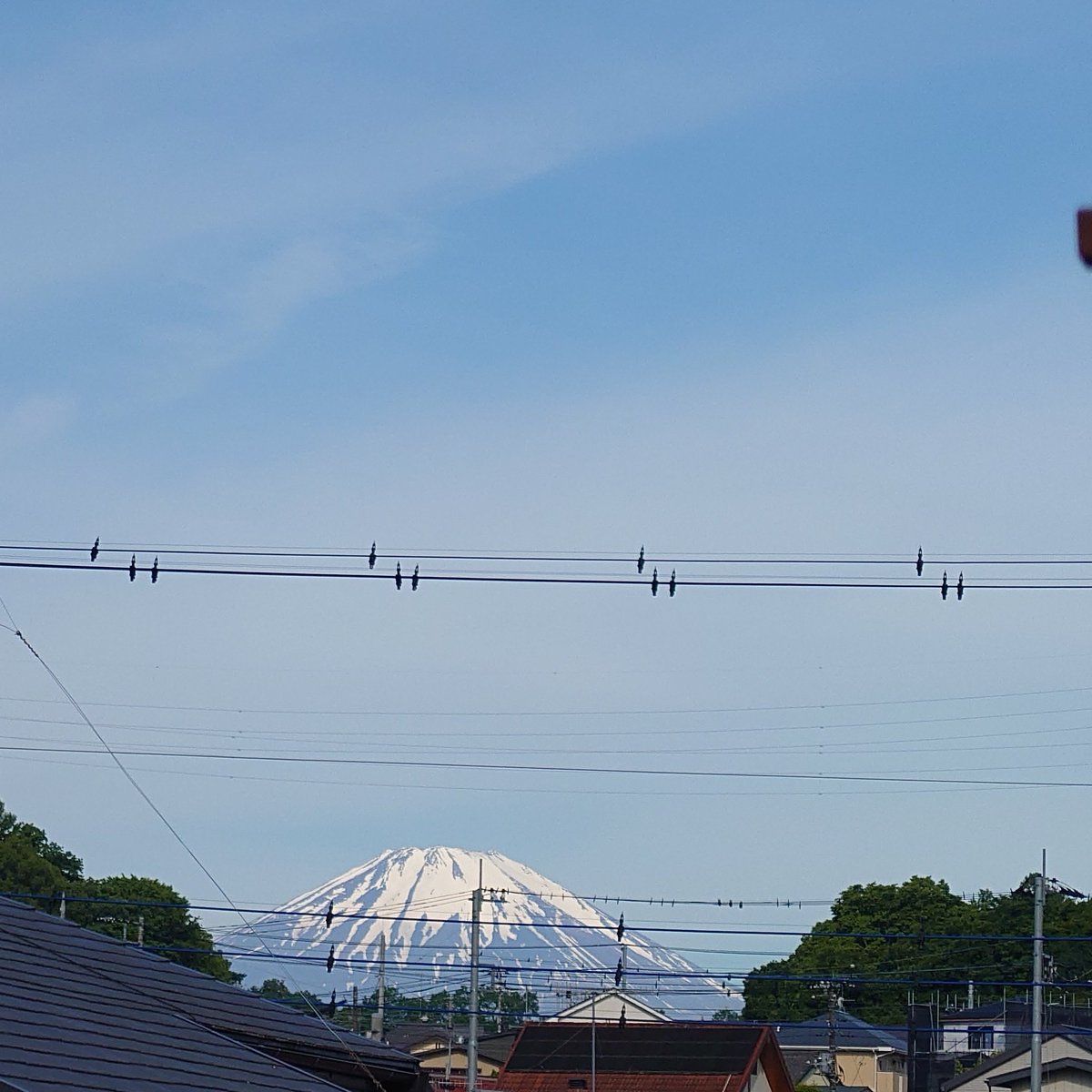 おはよーん
#今朝の富士山
#スマ写真部
#we_love_SMAP_forever 
富士山入山料はもっともっと高くして良いと思う派です