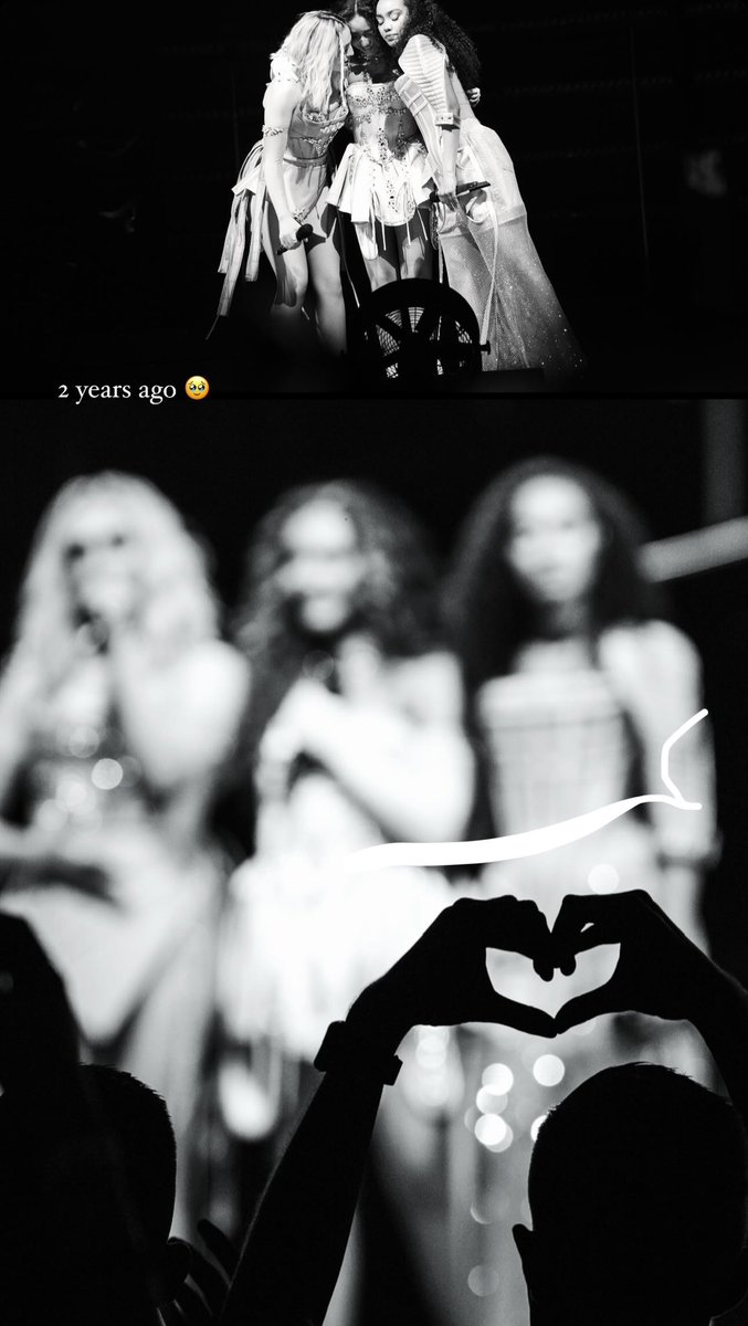 Jade via Instagram sempre demonstrando seu amor incondicional ao grupo, relembrando que hoje completa 2 anos do início do hiatus do Little Mix. 🥹