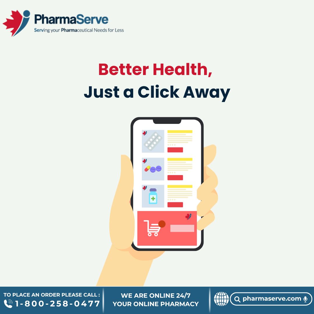 Find reliable healthcare at PharmaServe—your 24/7 online pharmacy.

Your health, our priority! Tap, drop an emoji, and follow for updates! 🌟

#pharmaserve #OnlinePharmacy #canada #digitalhealthrevolution #futureofmedicine #virtualhealthcare #healthtechinnovation #healthiswealth