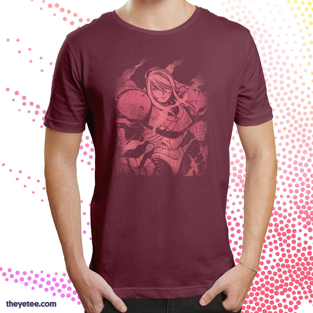 サムス・アラン 「Feels good to finally take that thing of」|The Yetee 🌈のイラスト