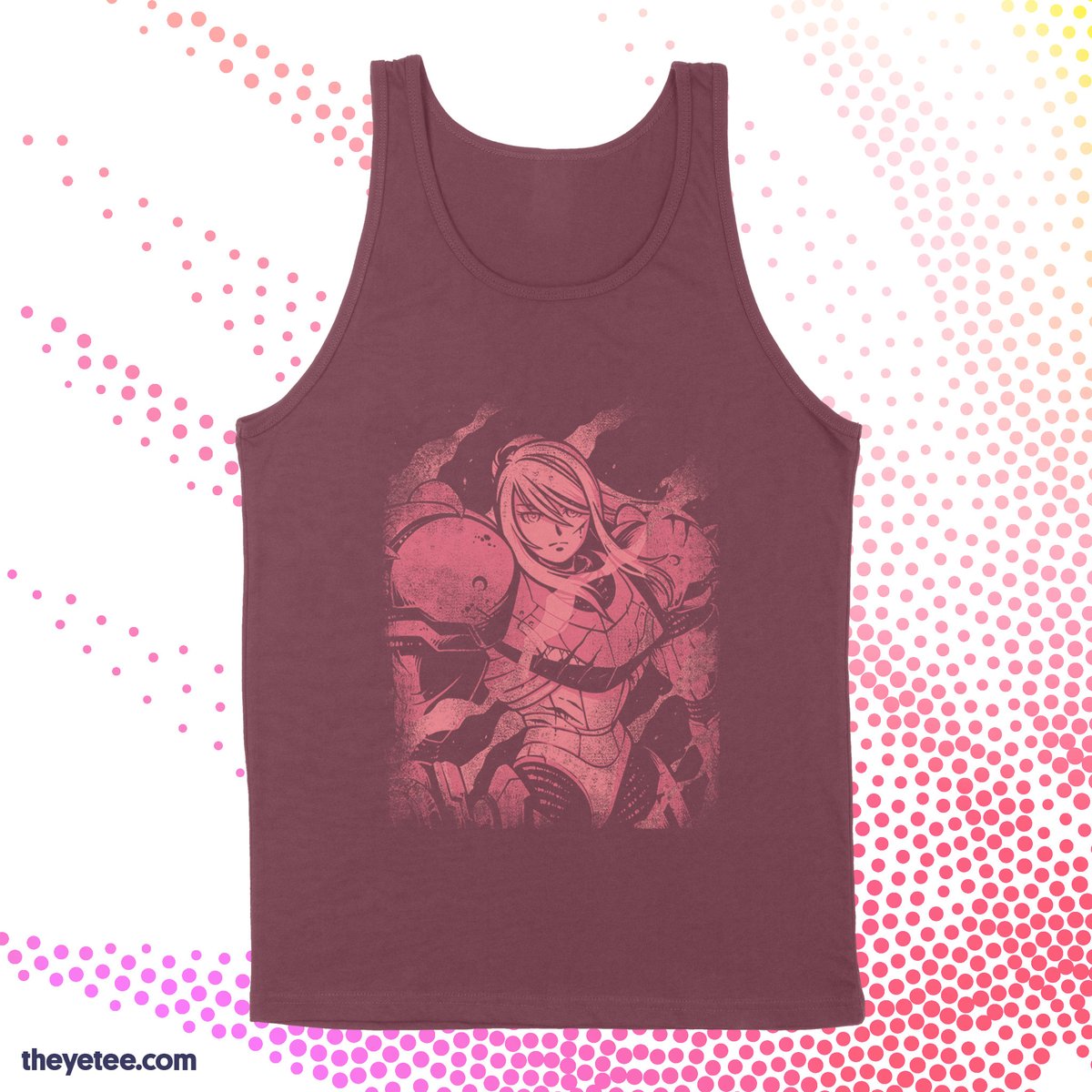 サムス・アラン 「Feels good to finally take that thing of」|The Yetee 🌈のイラスト