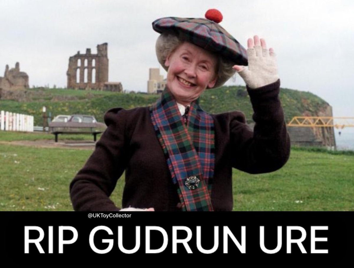 Very sad to hear that Gudrun Ure, best known for playing one of my childhood heroes #SuperGran has died, aged 98 #RIPGudrunUre #GudrunUre Her portrayal of the granny who gained superpowers after being struck by a magic ray won her legions of young fans in the ITV series