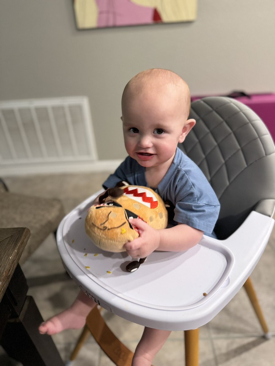 InfamousJoeG's tweet image. Watch out, world! This little one is already mastering dinner and deployment with their Angry Spud buddy. 🥔👶 #AWXProdigy #TechTots @AWX_Project @ansible