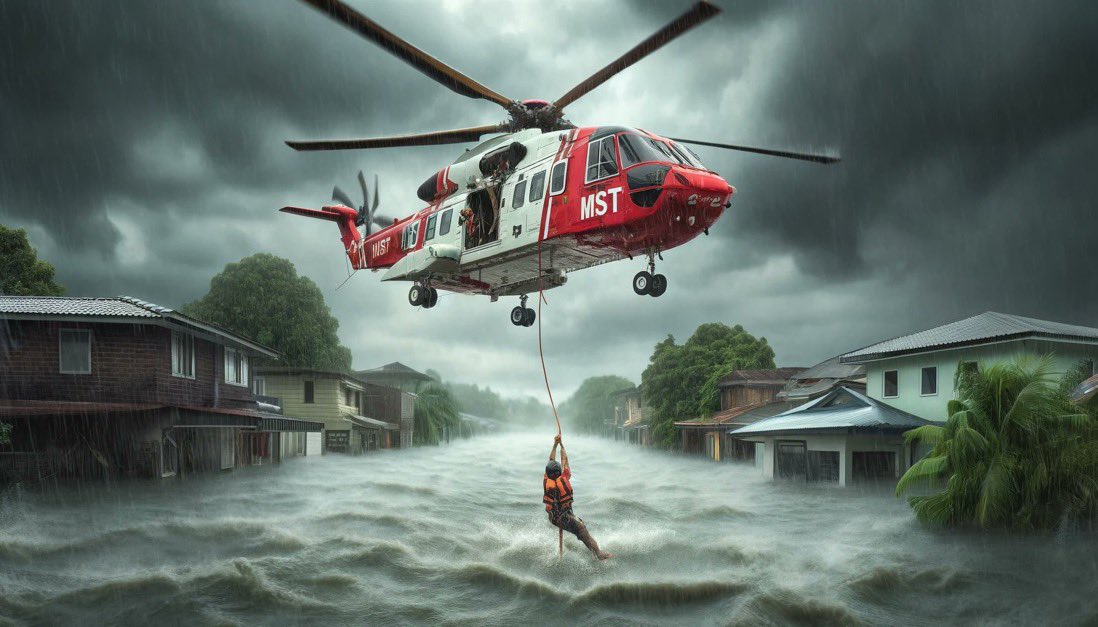 flaviocostaf's tweet image. Helicópteros do MST estão neste momento auxiliando nos resgates das vítimas das enchentes no Rio Grande do Sul. Parte da frota que estava em missão na China deve chegar em breve, graças ao navio cargueiro do Pe. Júlio, que estava nas proximidades retornando com doações para o…