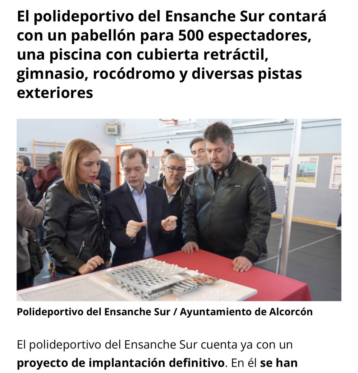 @NewsEnsancheSur @LSacedaG @pacotorres1971 @ppalcorcon @rmarinvergara @IdiazAyuso @ppmadrid @SerranoAlfonso @j_asanchez @nnggalcorcon @CandeTesta El PSOE Alcorcón hizo proyecto y presentación, con un gasto importante de dinero público. Y es el tercer polideportivo del ensanche sur que promete el PSOE. ❌ Mintió Cascallana ❌ Mintió Natalia de Andrés ❌ Mintió Cande Testa