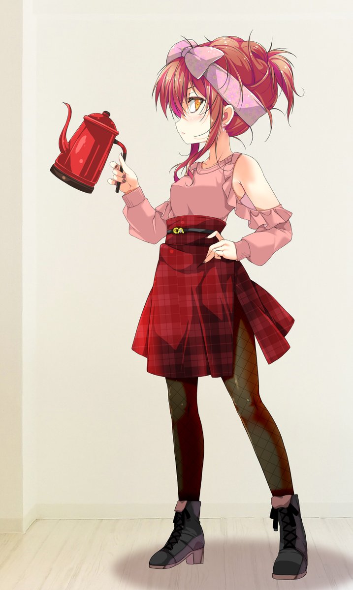 jougasaki mika 1girl solo blush shirt skirt long sleeves holding  illustration images
