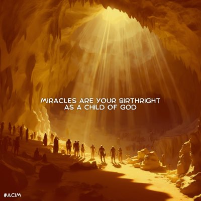Sickness speaks to the belief in sin, whereas healing is of God.

You don’t ask for miracles because you believe you are unworthy. 

And you don’t offer miracles because, in your sinfulness, you believe you have them not to give.

Call on Him.

He will never fail to answer.
#ACIM