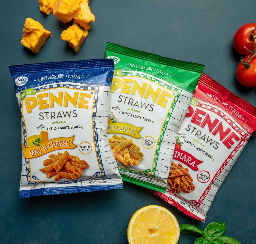 Forget chips, it's all about pasta snacks! Get ready to snack in style with these tasty treats. 🍝💥 #PastaSnacks #SnackTime #PenneStraws
