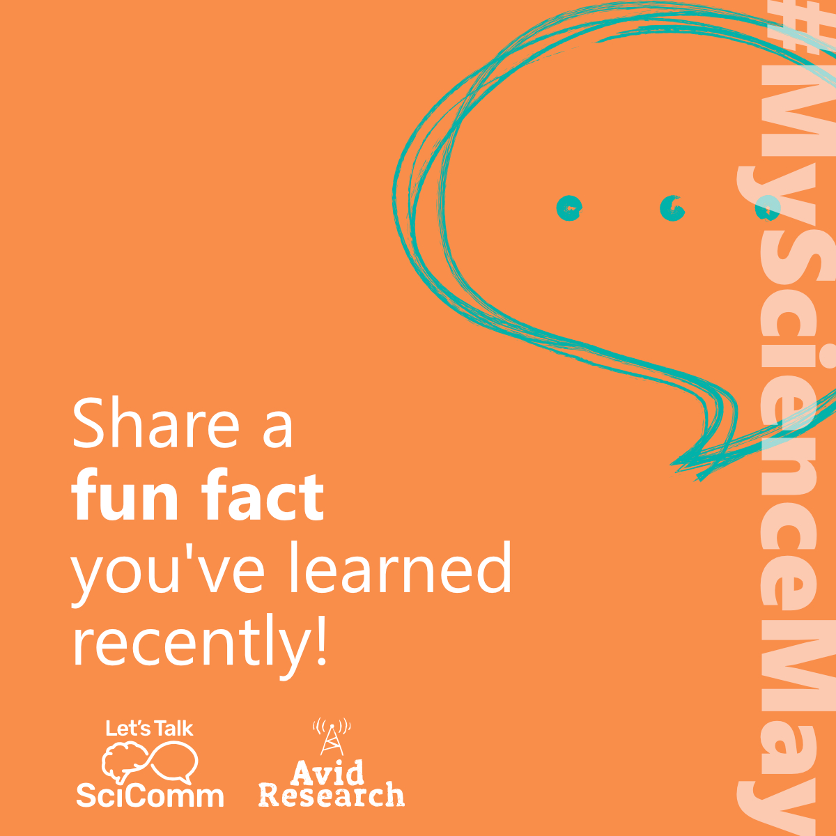 avid_podcast's tweet image. We're halfway through May, halfway through #MyScienceMay and today is one of my personal favourite days.. it's #FunFact day! Lets see some fun facts! 
@letstalkscicomm