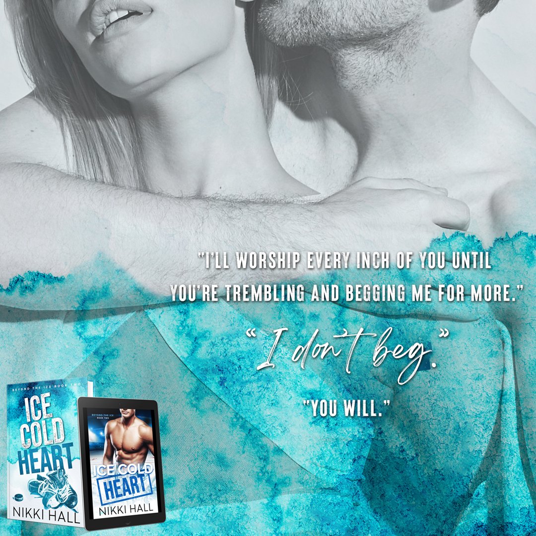 𝐈𝐂𝐄 𝐂𝐎𝐋𝐃 𝐇𝐄𝐀𝐑𝐓, the second book in the Beyond the Ice series by Nikki Hall, is releasing June 14th. We are thrilled to share a teaser with you! Preorder: geni.us/NHICH Add to Goodreads: goodreads.com/book/show/2063… #nikkihall #romancereaders