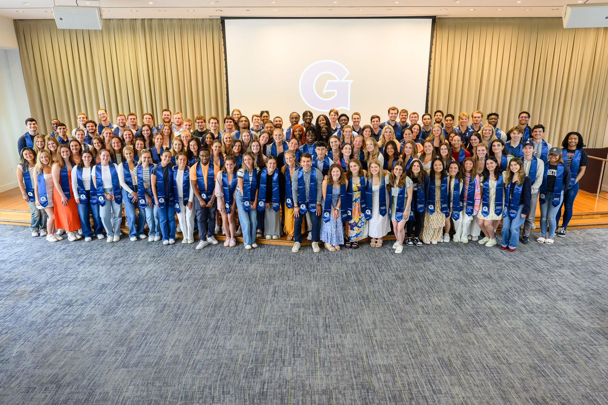 It’s graduation week on the Hilltop and we got to celebrate with our fellow athletes this morning at the annual Senior Brunch! #HoyaSaxa #Hoyas2024 🎓