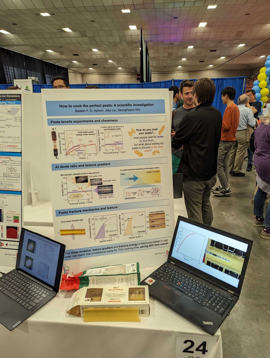 Xuanhe Zhao (@profzhaomit) on Twitter photo How to cook the perfect pasta? <a href="/bastenefg/">Bastien Aymon</a> Jiayi Liu, SeongHyeon Kim won the 2024 <a href="/MIT/">Massachusetts Institute of Technology (MIT)</a> <a href="/MITMechE/">MIT MechE</a> de Florez engineering science competition. Hearty congratulations on winning this delicious and distinguished award! How to cook the perfect pasta? <a href="/bastenefg/">Bastien Aymon</a> Jiayi Liu, SeongHyeon Kim won the 2024 <a href="/MIT/">Massachusetts Institute of Technology (MIT)</a> <a href="/MITMechE/">MIT MechE</a> de Florez engineering science competition. Hearty congratulations on winning this delicious and distinguished award!