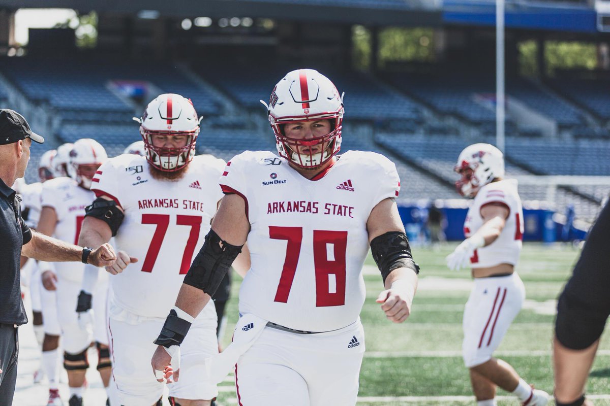 EXTREMELY BLESSED TO RECEIVE AN OFFER FROM ARKANSAS STATE!!! @CoachJayMitch @AStateFB @JackDan55847282 @CoachPart