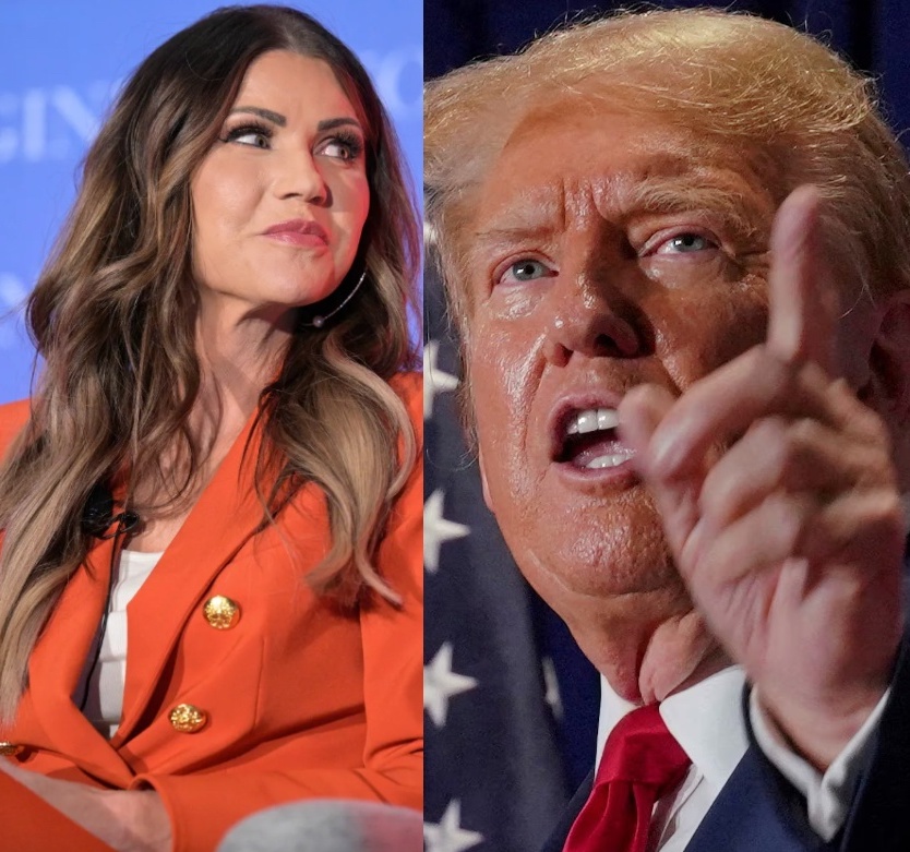 BREAKING: Donald Trump breaks his silence on possible MAGA vice presidential choice Kristi Noem's heinous dog-murdering scandal — and his response is just as disgusting as you'd expect. Trump has never been known for his love of dogs... 'She’s a terrific person. She had a bad…