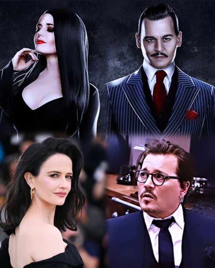 ✨️ Eva Green as Morticia and Johnny Depp as Gomez is still my dream. #AddamsFamily