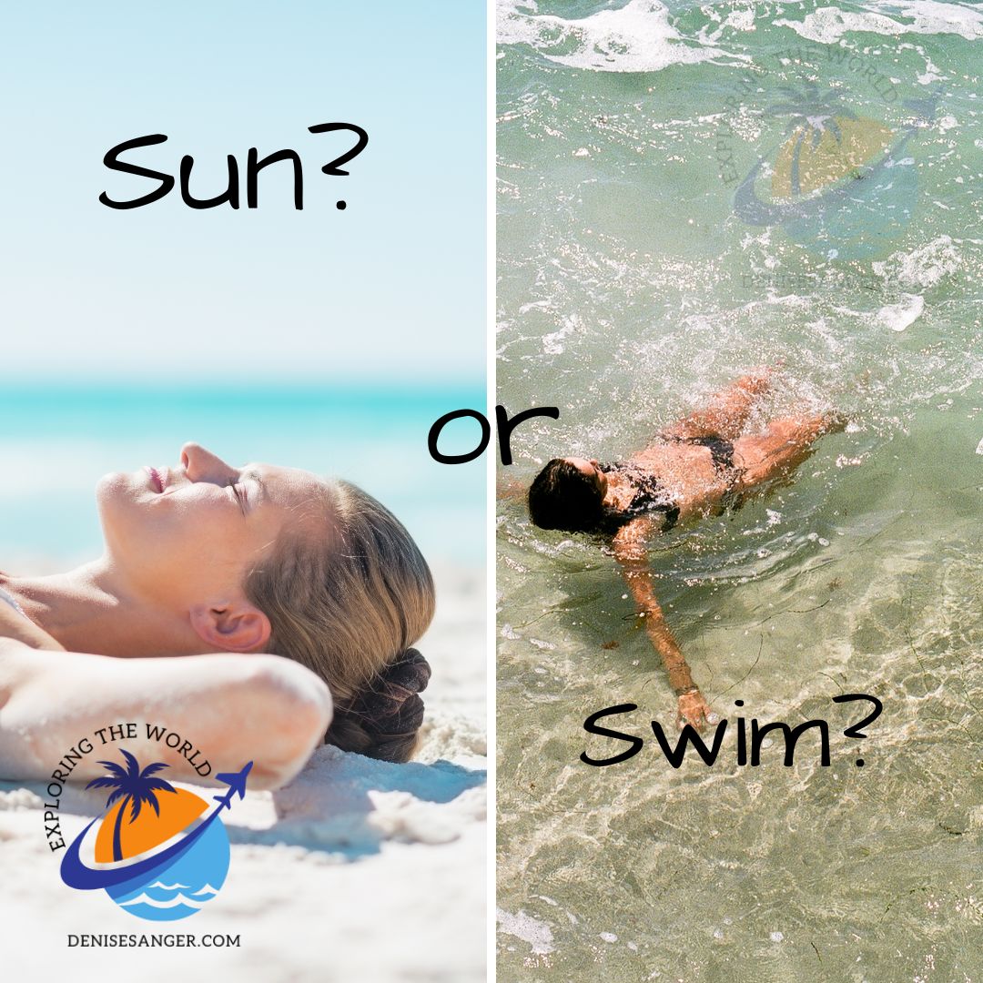 Which for you? Me? Both! #travelbloggers #travelbloggerlife #travelbloggers #travelblogging #travelingram #travelinspiration #traveller #travellife #traveltheworld #worldtravel #travelover50 #beach