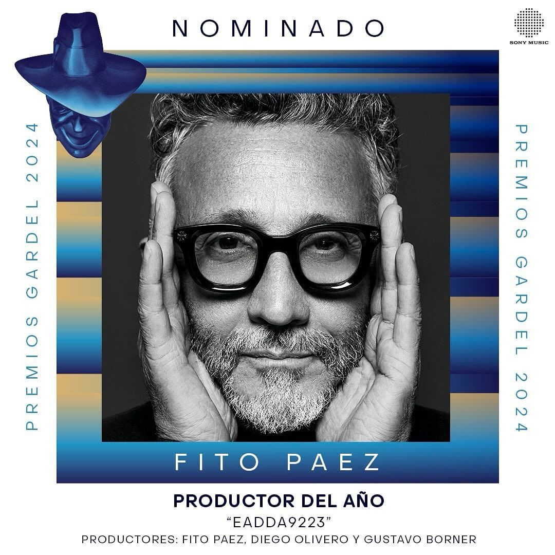 ¡Felicitaciones, @FitoPaezMusica, por tu nominación en los @PremiosGardel 2024! 🏆💿

¡Todo el éxito para ti! ✨

#peermusic #peermusicmia #fitopaez #premiosgardel