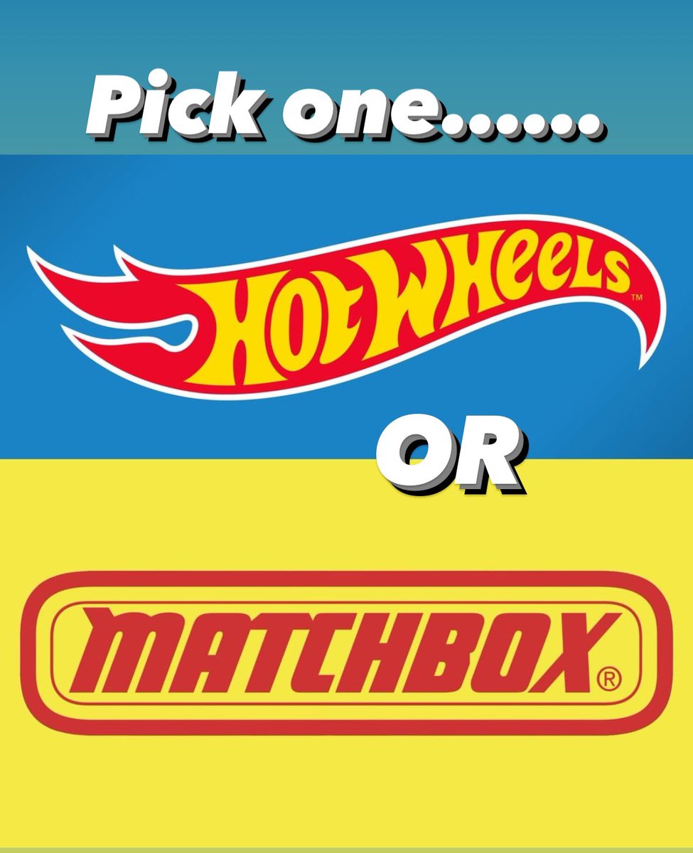 #genxtalks #matchbox #hotwheels #pickone #poll #collectibles #cars #followers #youchoose #whichone #growingup #childhood #play