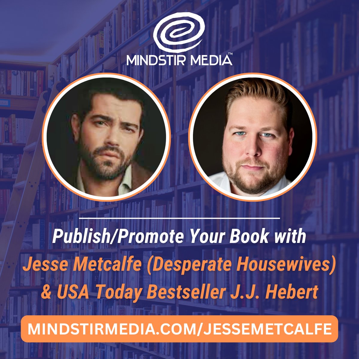 authorjjhebert's tweet image. 👀📚Desperate Housewives' Jesse Metcalfe (@jessemetcalfe) and I are on the lookout for authors to promote. He and I both love storytelling on all levels and it's time to elevate authors who need it the most by using our platform. Learn more: tinyurl.com/yc2k4688…