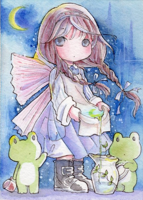 「frog」 illustration images(Latest)