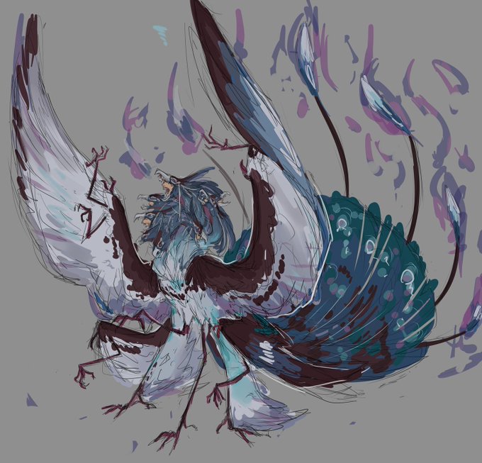 「feathered wings feathers」 illustration images(Latest)