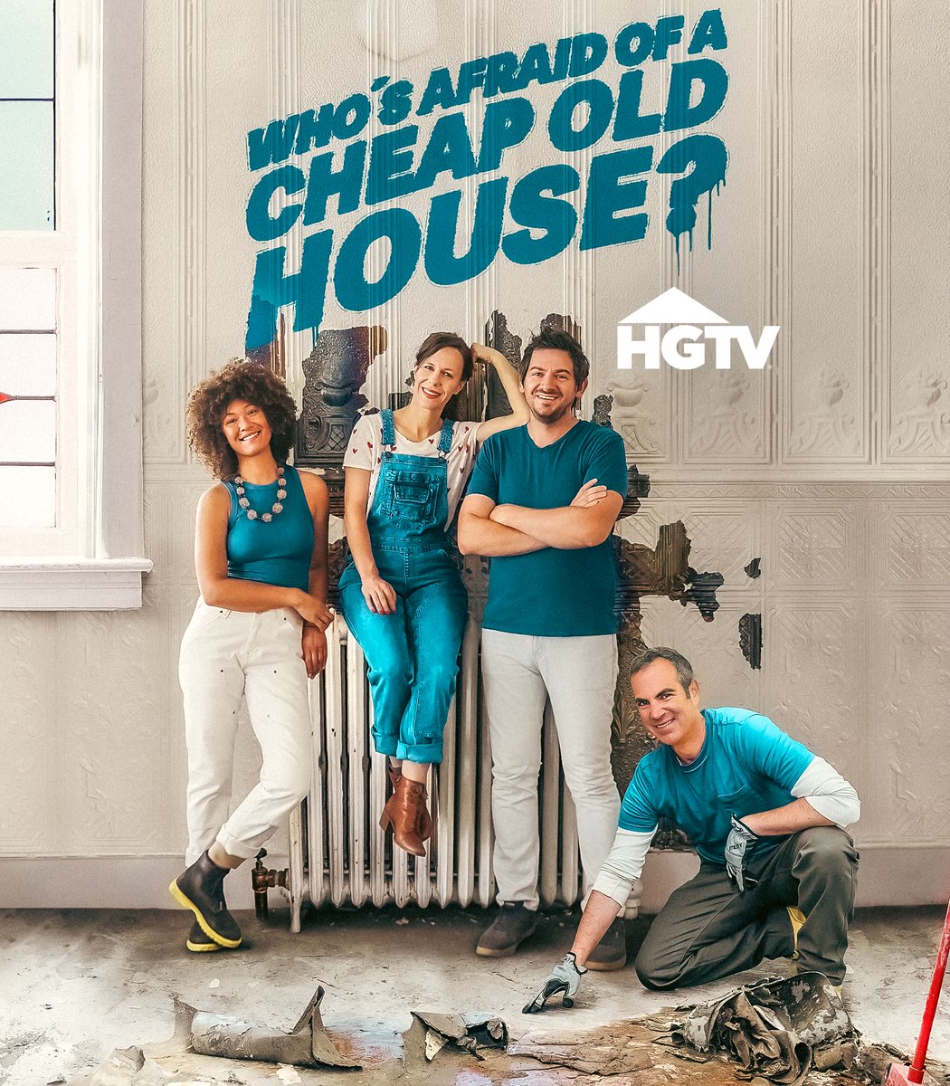 critcalcontent's tweet image. Tune in to @hgtv TONIGHT at 10|9c to catch the premiere of the new series "Who's Afraid of a Cheap Old House?" 🏚️➡️🏠 The new HGTV series features stunning historic home renovations, inspiring bargain buyers who are ready to reimagine older homes. Don't miss the premiere tonight!