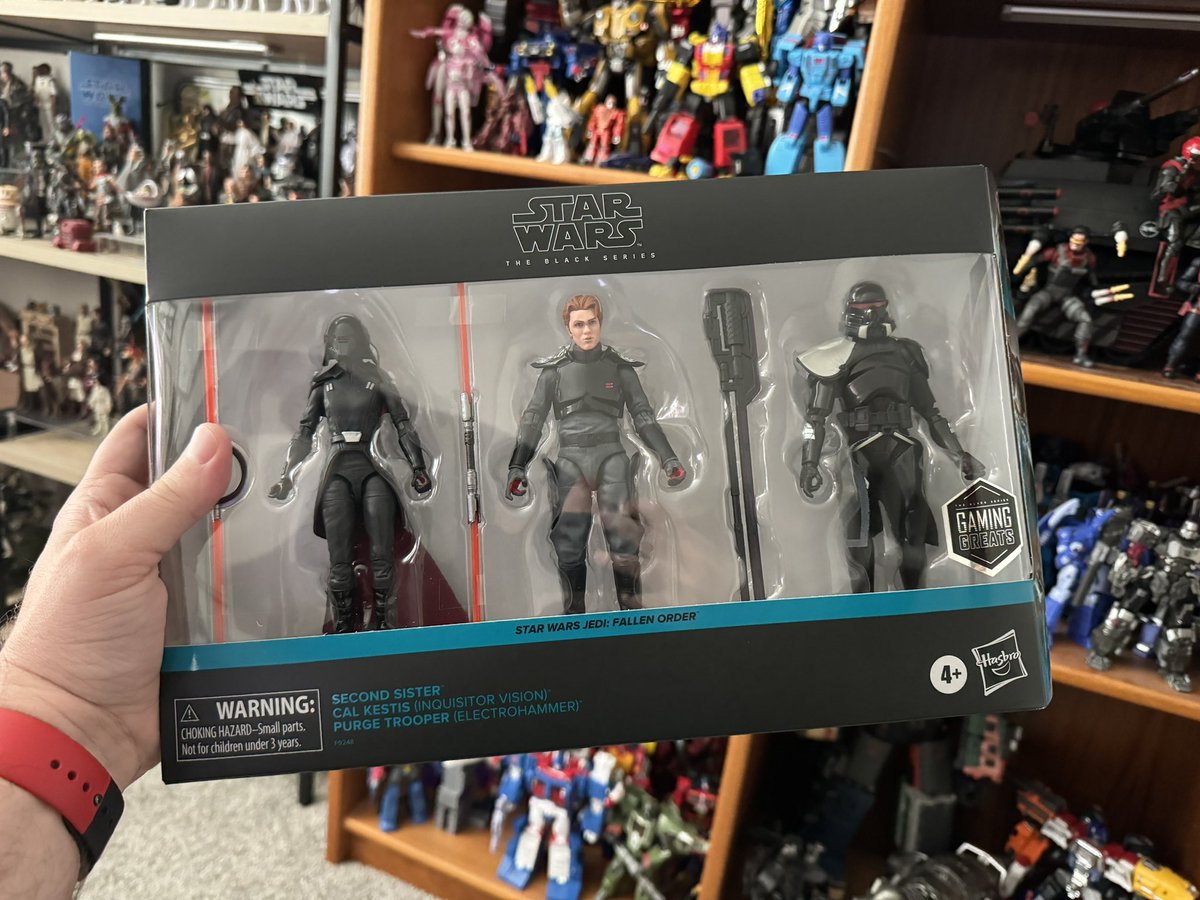Just got this in the mail! Definitely gonna pop it open and show it off in a video. Whether you like it or not. You cannot stop me. I love this game. Maybe I’ll do another play through. #StarWarsTheBlackSeries #GamingGreats #JediFallenOrder