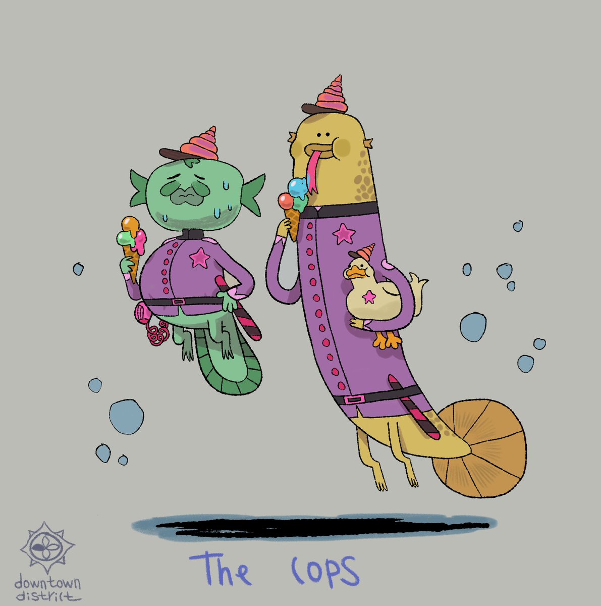 9. The cops
#Mermay