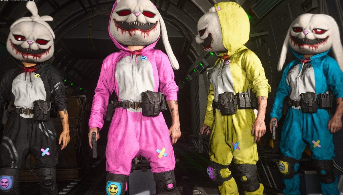 #TuesdayTeamup with @emericagirl24 on the @XboxAmbassadors channel was 🔥! Me, Em, @antonio__m88, @muukyuus, and our new bunny skins entered our #BunnyVillainEra! 🐰👿

Victory tastes better with a little mischief! 🏆 
#Xbox #Warzone