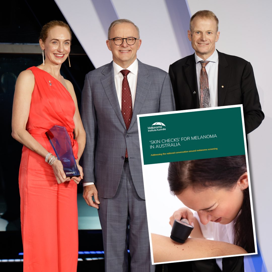 Welcome news from #Budget of Fed Gov't’s $25m commitment to prevention & early detection of skin cancer & melanoma. These were clear messages in @ausoftheyear acceptance speech of @ProfGLongMIA & @ProfRScolyerMIA. $10.3m allocated for MIA, working with Cancer Aust & broader