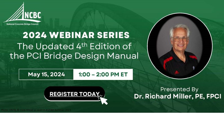 A LOT HAS CHANGED!  The updated 4th Edition of the PCI Bridge Design Manual. Register to this free webinar for updates on the 9th Edition of the AASHTO LRFD Bridge Design Spec hubs.ly/Q02xbh5t0
#pci #precastconcrete #acceleratedbridgeconstruction #engineer #bridgedesign