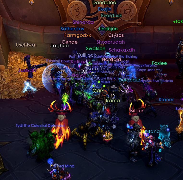 Einfach 05:48 Uhr vor der Vault in World Of Warcraft

Wie da einfach schon so viele Leute chillen ☘