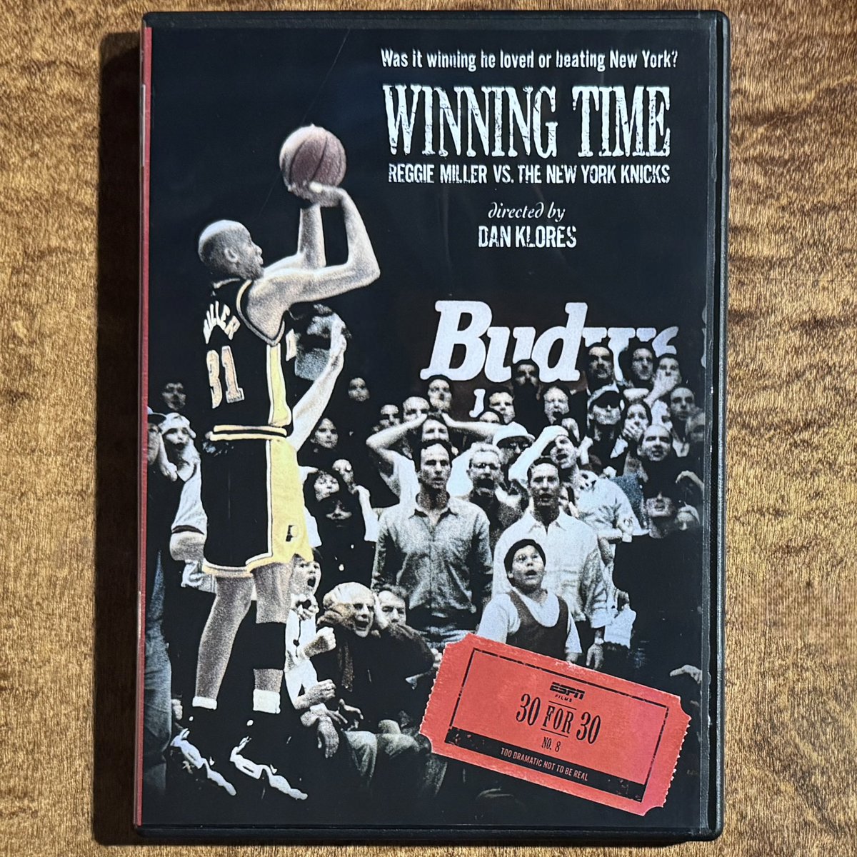 Winning Time: Reggie Miller vs. the New York Knicks (2010) • #winningtimereggiemillervsthenewyorkknicks #reggiemiller #newyorkknicks #spikelee #danklores #moviecollection #dvdcollection #whatimwatching