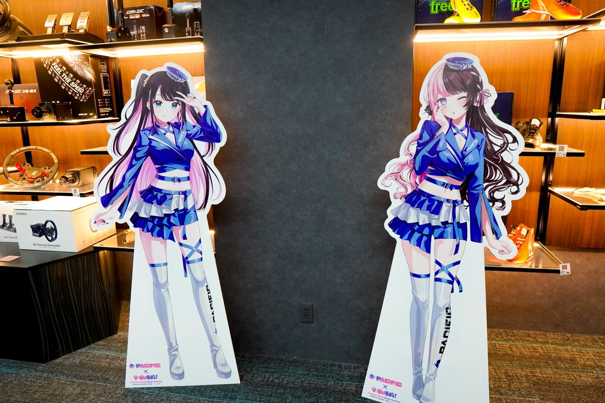 ぶいすぽっ！　pacific racing スポンサー限定グッズ　橘ひなの　E ぶいすぽっ！ Pacific Racing 橘ひなの BIGアクリルスタンド