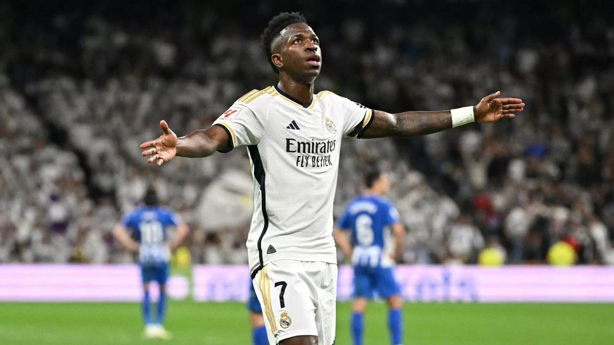 Vinicius Junior, Jude Bellingham steal the show in Real Madrid's 5-0 win over Alaves READ: toi.in/wb2Vra #LaLiga