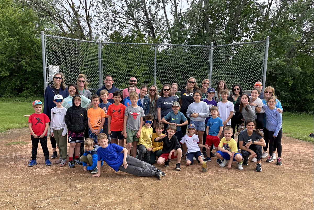 It was a great day for a students vs. staff kickball game! Fun for all ages!! #pawsome58 #dg58pride #wearefamily