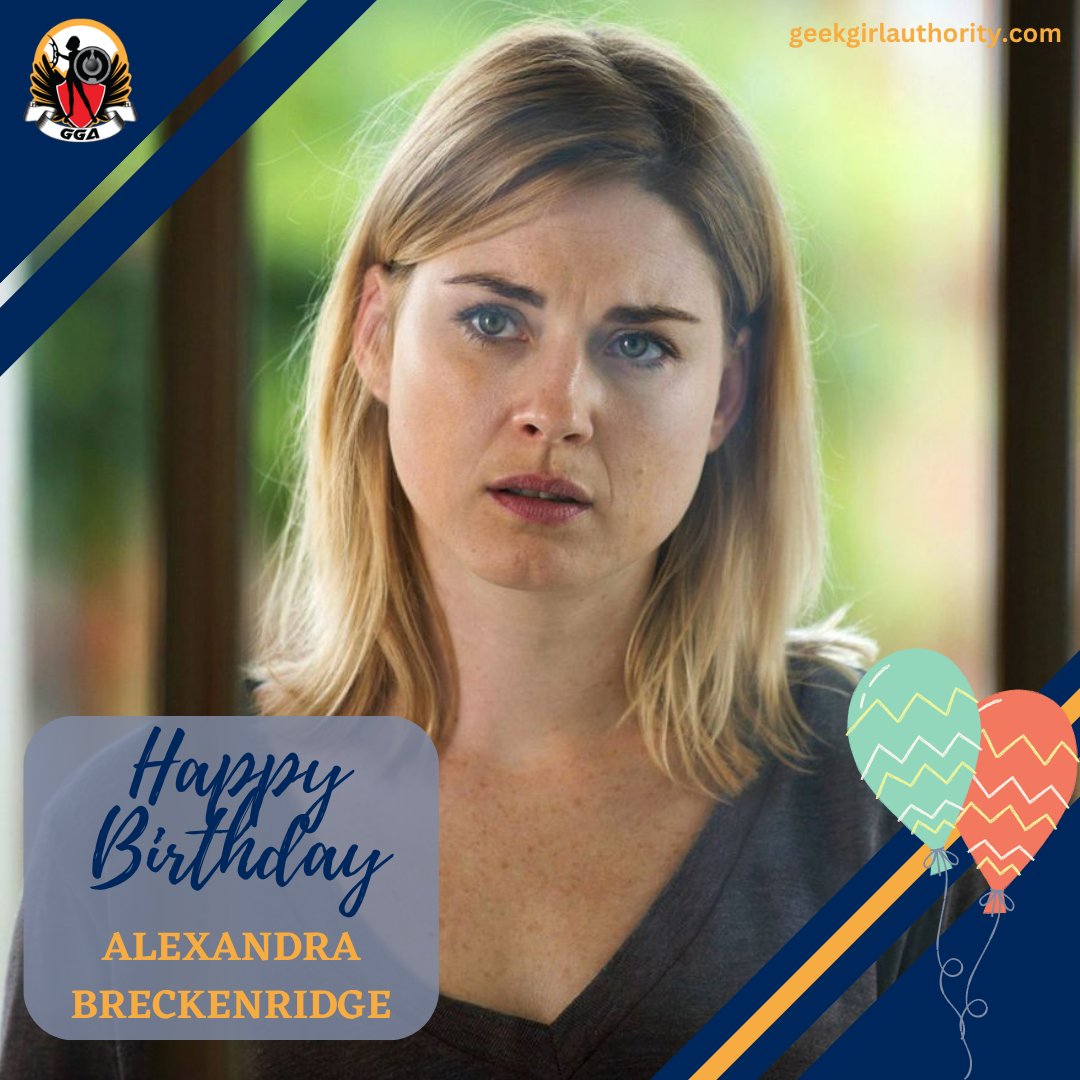 Happy Birthday, Alexandra Breckenridge! Which one of her roles is your favorite? #AlexandraBreckenridge #TheWalkingDead #VirginRiver