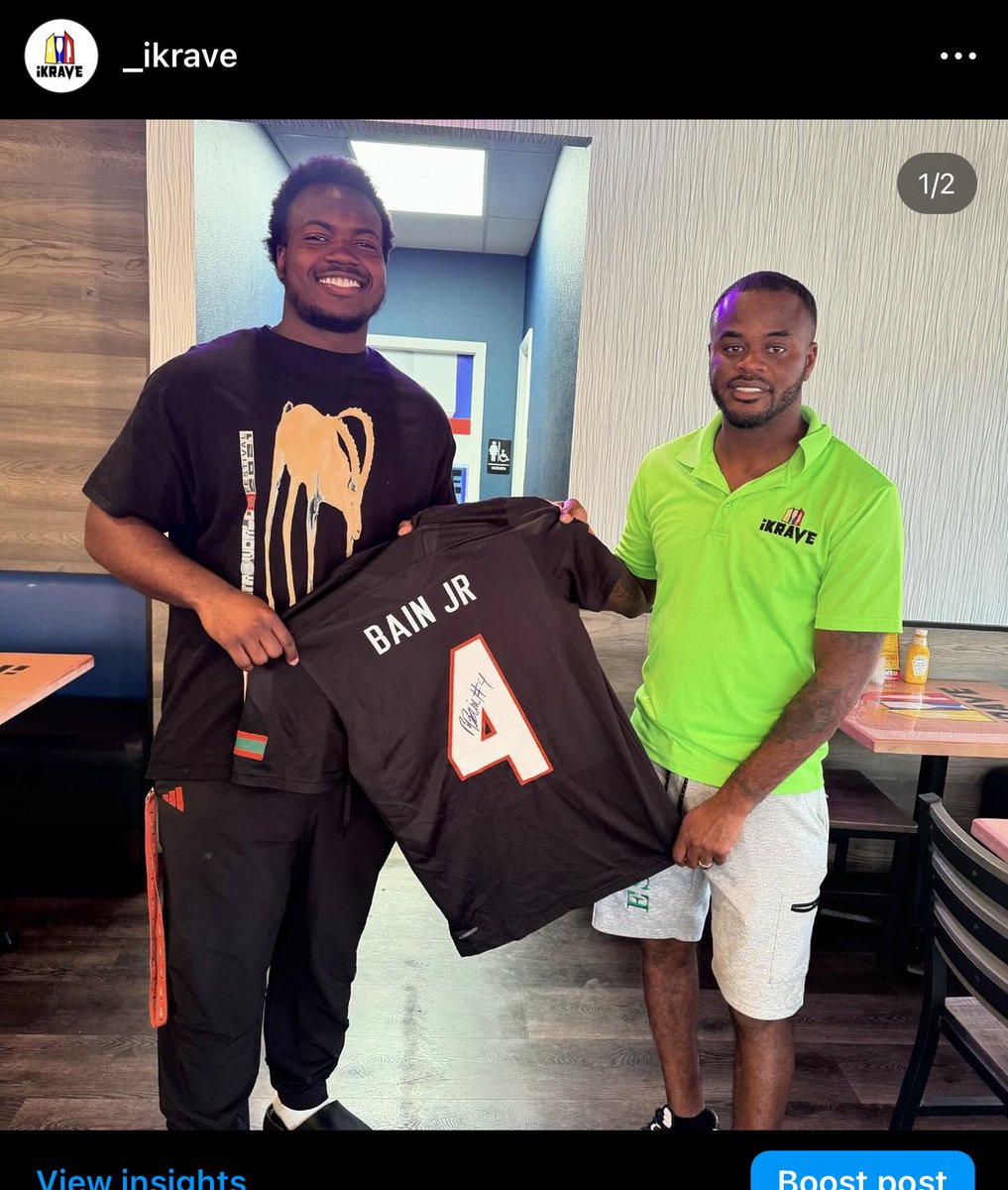 Thank you ✊🏿 Bain signed jersey for IKrave 🔥✊🏿