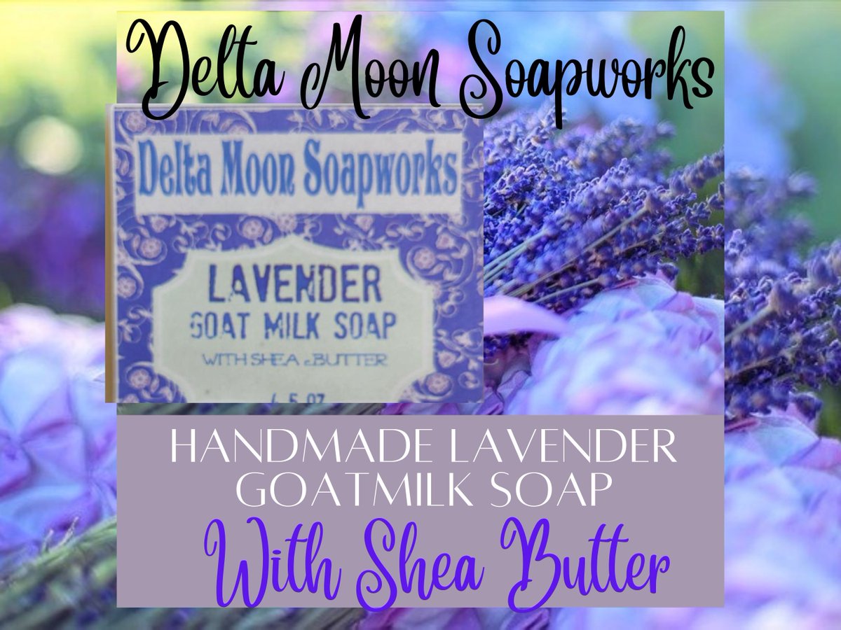 With nourishing shea butter #artisanSoap #handmade #gift #oliveOilSoap #shopLocal #coldProcessSoap #SmallBusiness #skincare #palmFree #shavingSoap #giftforHer   #etsySeller #deltamoonsoap