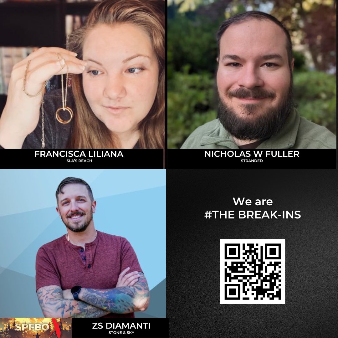 A collective of authors that needed support and friendship. If we inspired you or made you ask about who we were at any point, please let us know, and make a community! There is nothing like a home to go back to when you’re beginning your writing journey. We are #thebreakins .