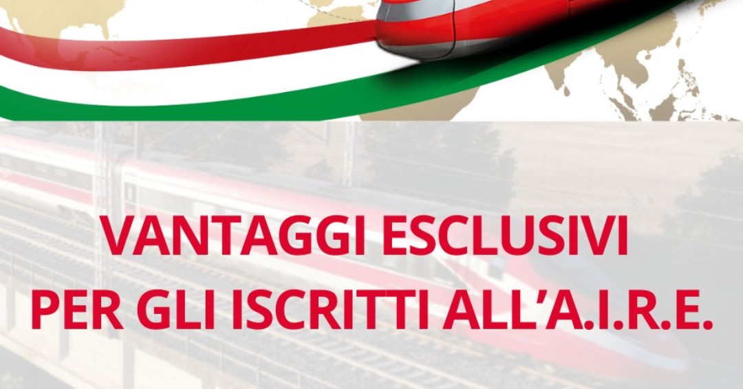 Come annunciato dal Min. @Antonio_Tajani nel suo incontro con AD @fsitaliane Luigi Ferraris, Trenitalia riserva vantaggi per italiani residenti all’estero iscritti all’A.I.R.E. che viaggeranno in Italia fino al 31 dicembre 2024. Scopri le agevolazioni⤵️ ow.ly/RGZE50RGEQH