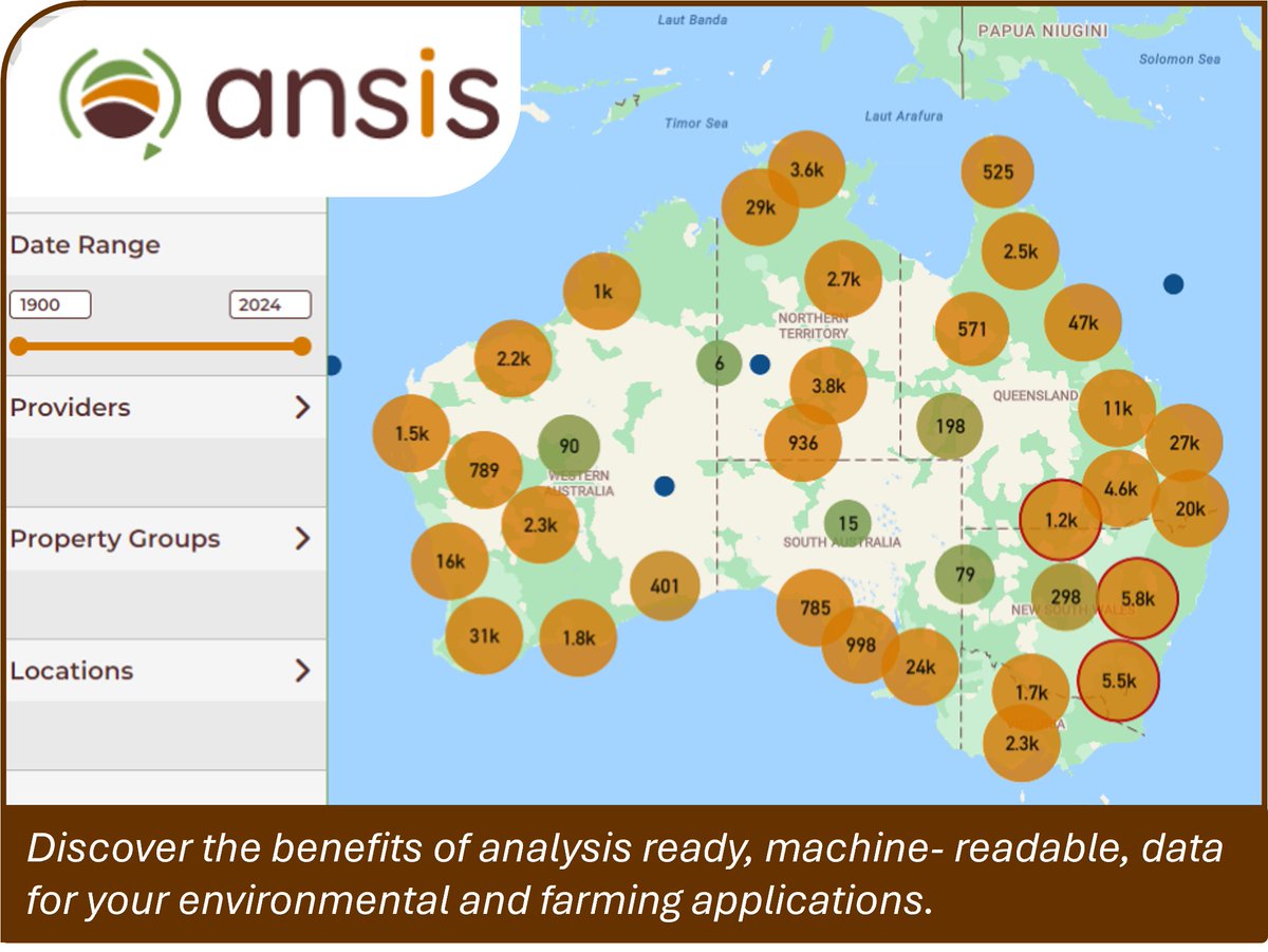 LIVE: Australia's National Soils Information System - start exploring today! Congratulations to the Partnership team on release v1.0 🎉
